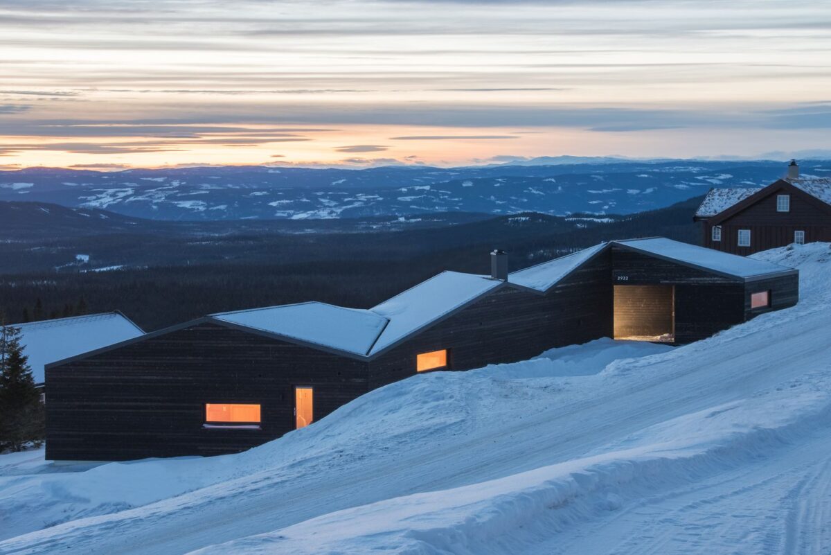 Chata w Sjusjøen