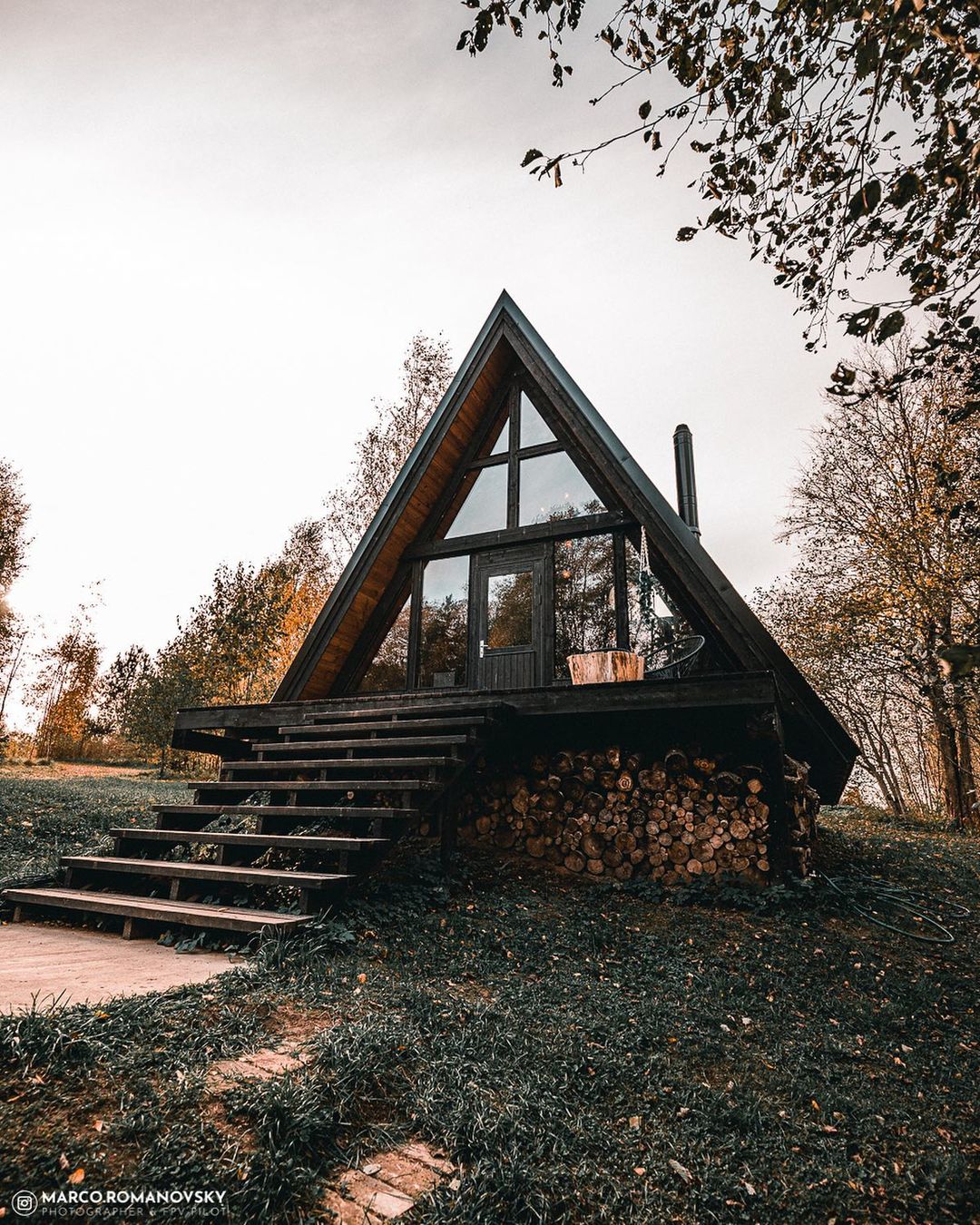 The Black A-Frame