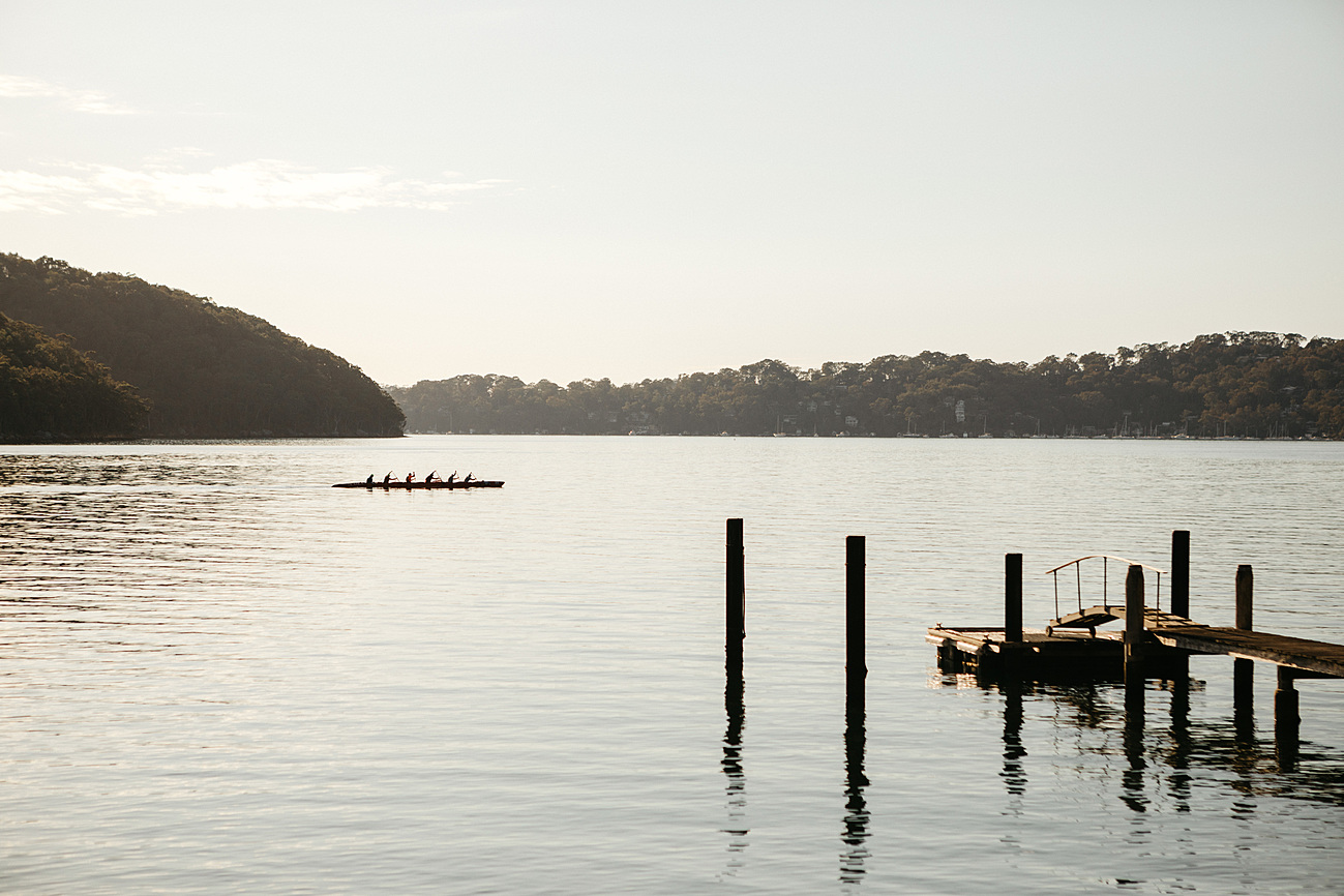 Morning Bay Boatshed – gdzie las spotyka się z morzem