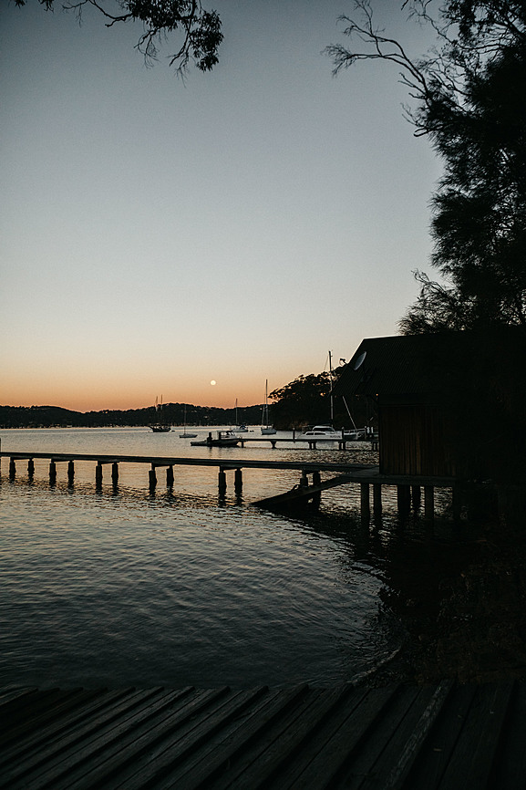 Morning Bay Boatshed – gdzie las spotyka się z morzem