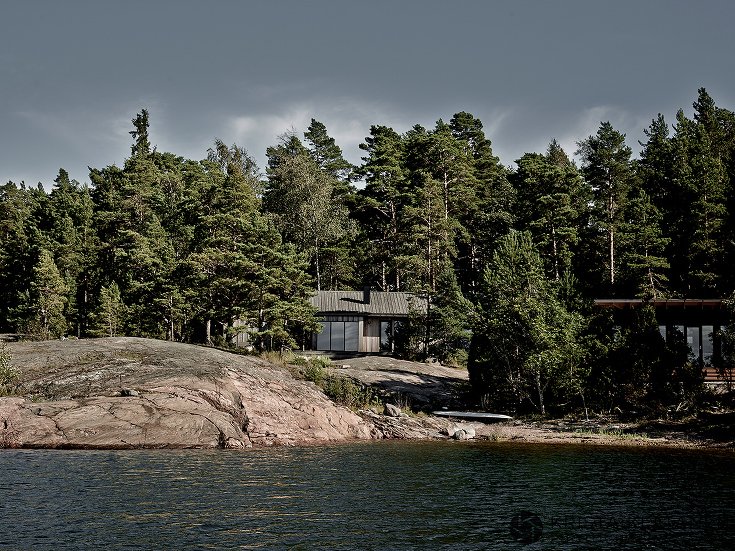 Domek na półwyspie Hanko w Finlandii