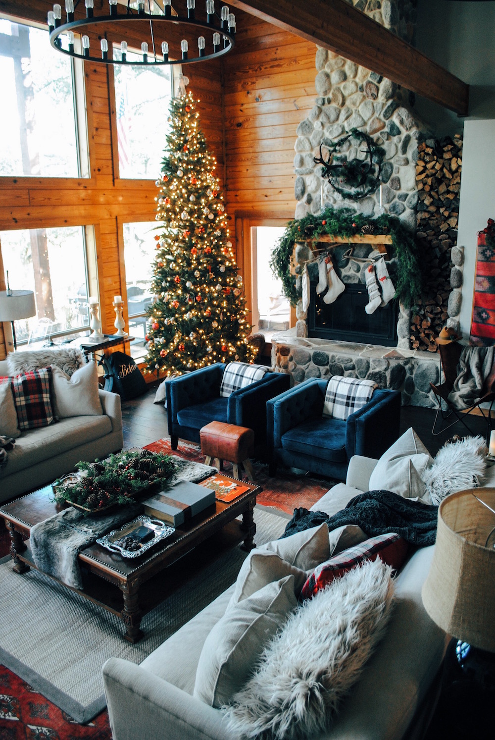 Christmas cabin