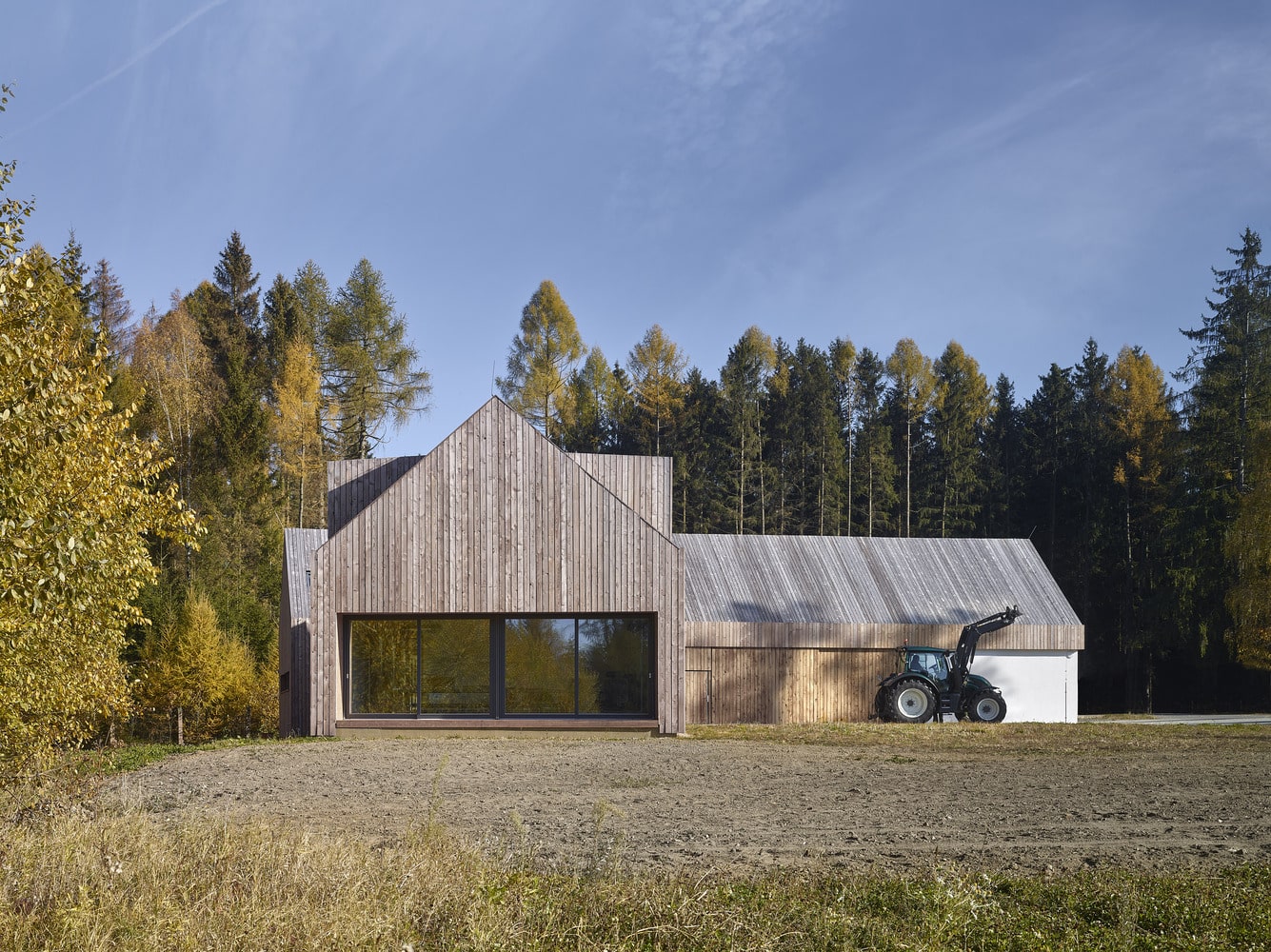 Forestry Pacov Administration Lodge autorstwa 20-20 Architekti oraz Vyšehrad Atelier