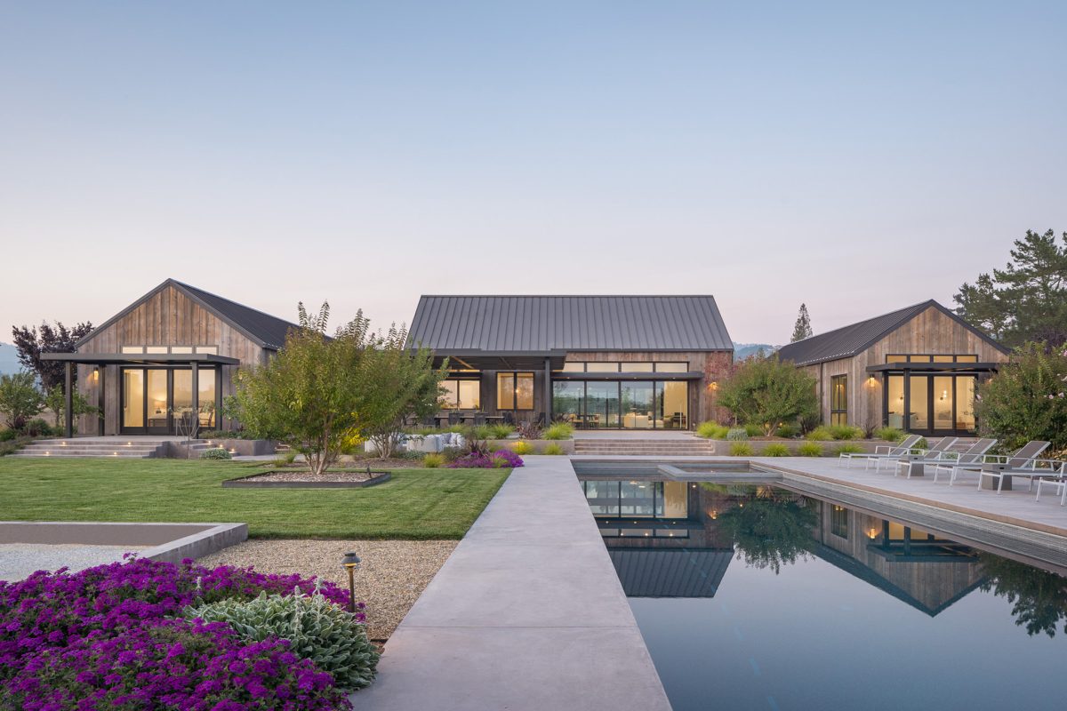 Sonoma Kalifornia, Nick Lee Architecture