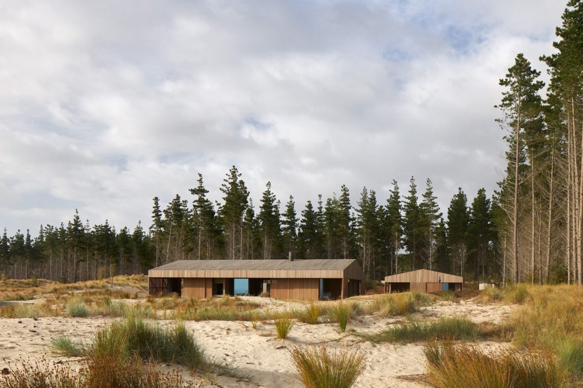 Te Arai Beach House, Fearon Hay Architects, Wyspa Północna, Nowa Zelandia