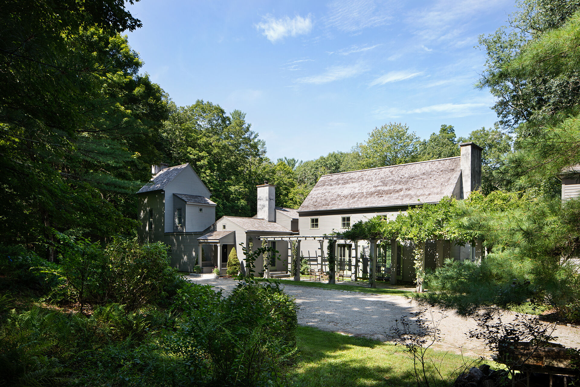 House in Cornwall Bridge, Alexander Gorlin Architects, Cornwall Bridge, Stany Zjednoczone