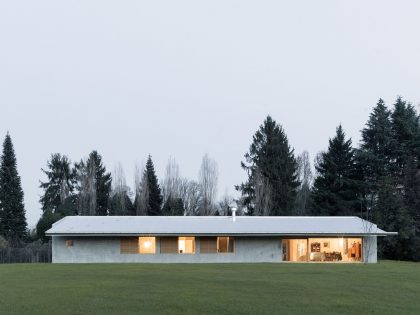 ELL House, Marco Ortalli Architect, Carugo, Włochy