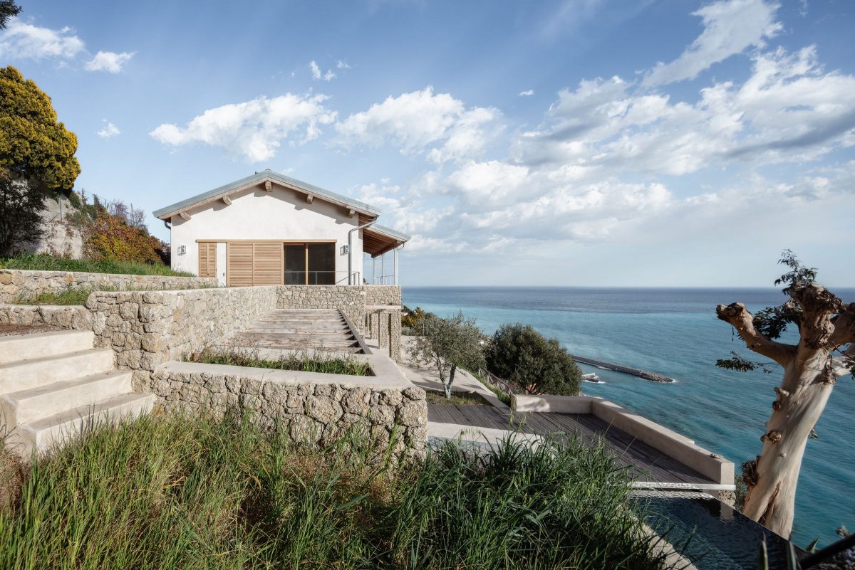 Casa LJ, Pietra Alborno Architect, Ventimiglia, Włochy